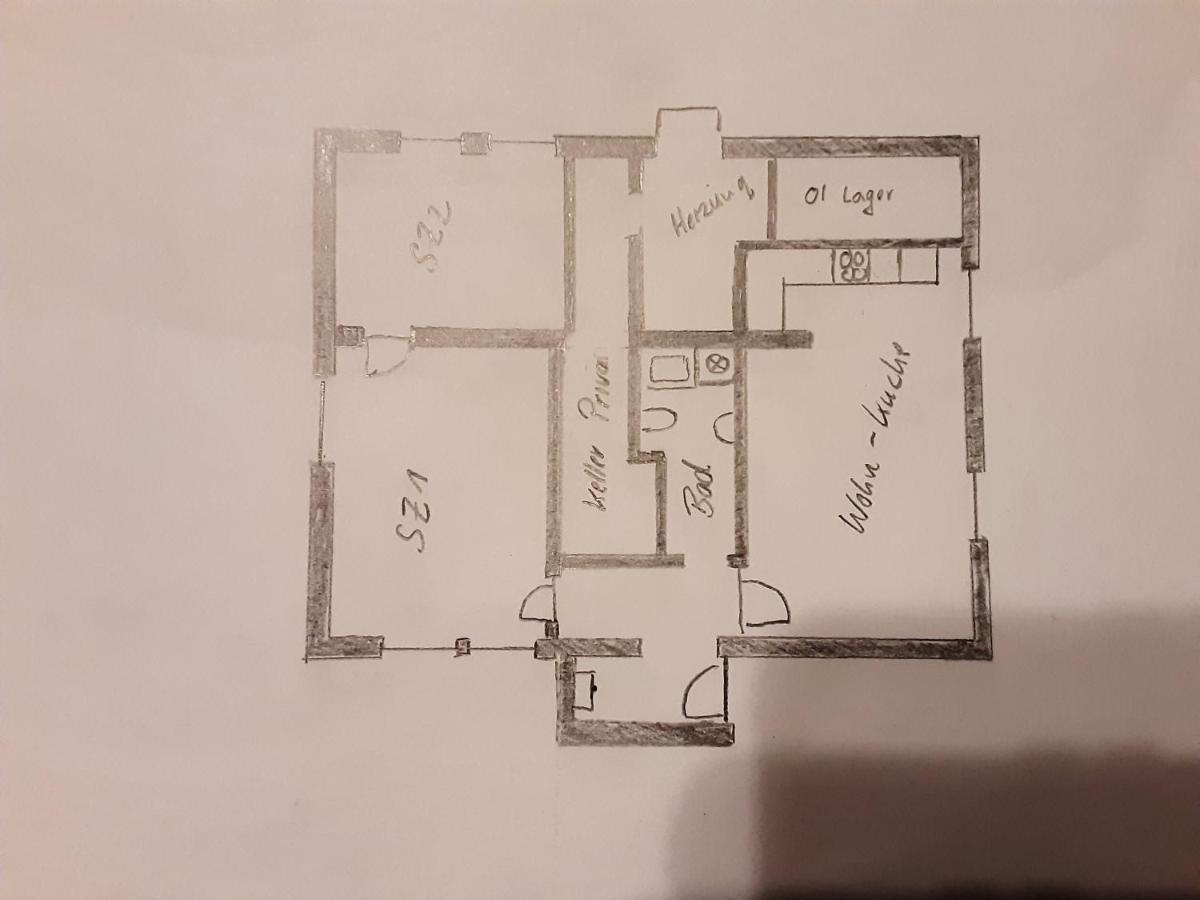 Apartmán Zum Goldenen Tal Grafendhron Exteriér fotografie